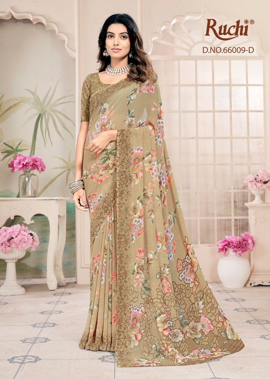 Raagini Georgette Vol 63 Ruchi Sarees Manufacturer
