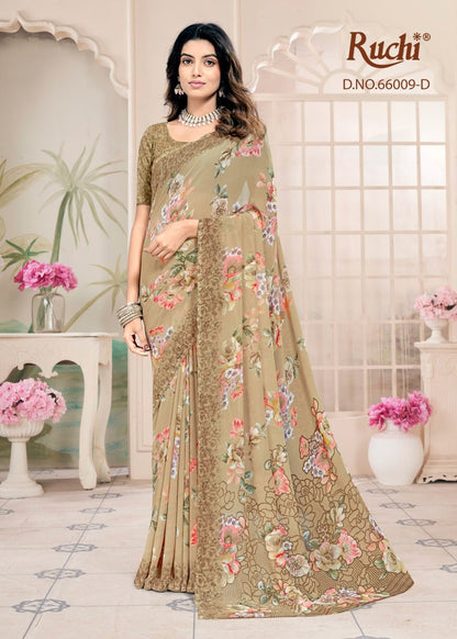 Raagini Georgette Vol 63 Ruchi Sarees Manufacturer