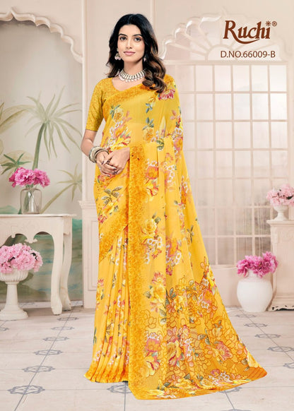 Raagini Georgette Vol 63 Ruchi Sarees Manufacturer