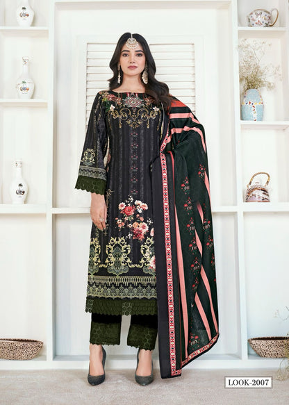 Raahat Vol 2 Rahi Fab Viscose Karachi Salwar Suits Exporter Gujarat