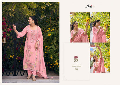 Raahi Jay Vijay Shai Chanderi Pant Style Suits Supplier