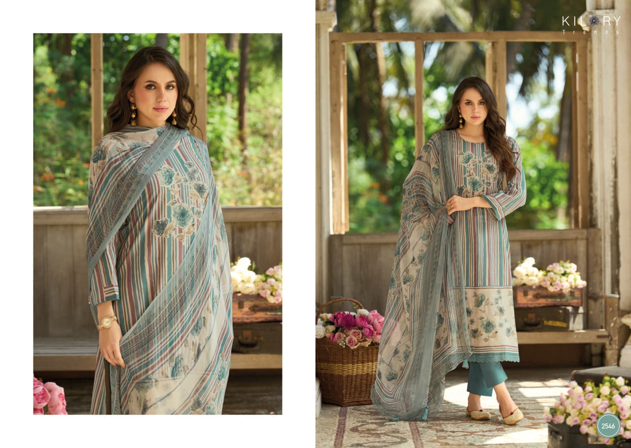 Raahi Kilory Lawn Cotton Pant Style Suits Manufacturer Gujarat
