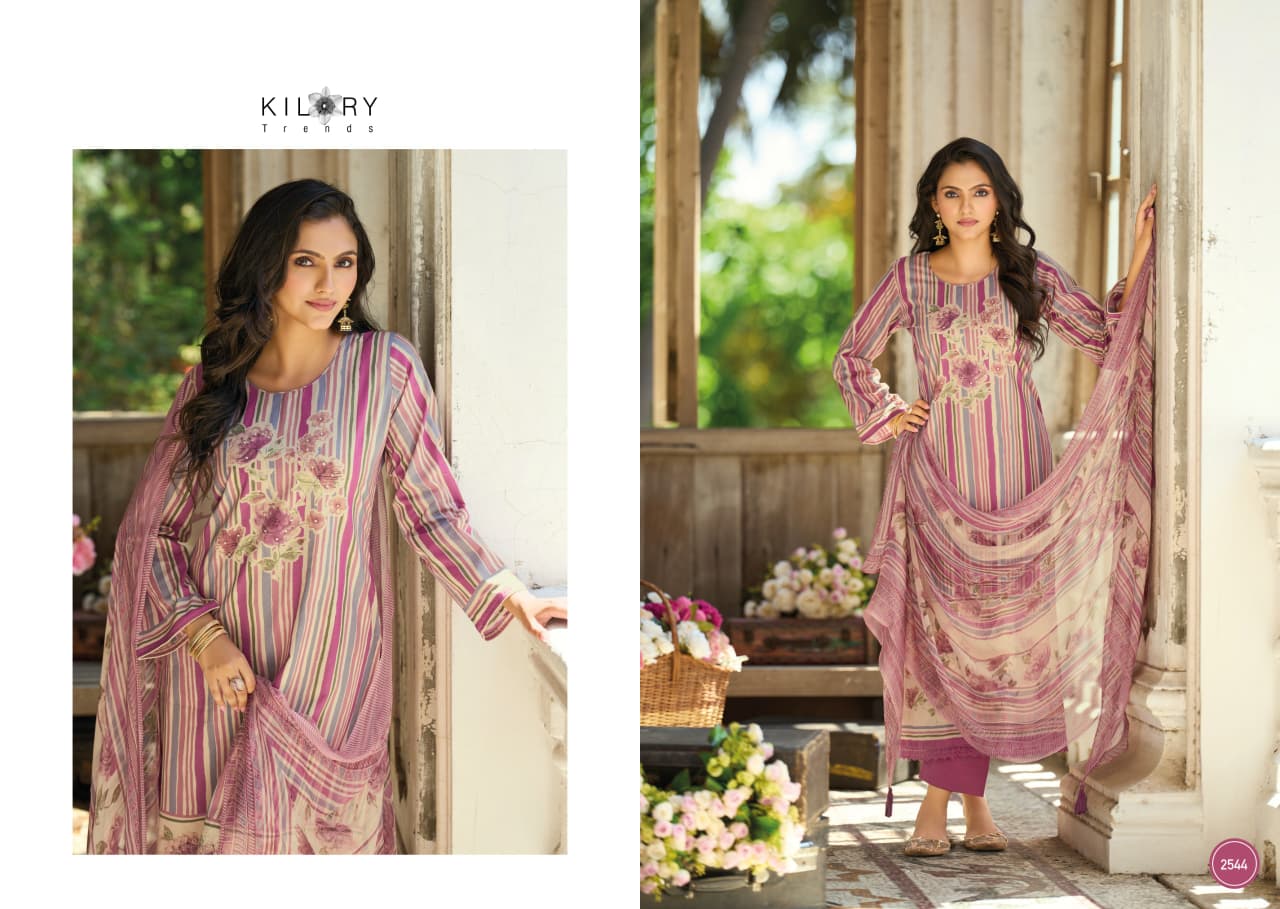 Raahi Kilory Lawn Cotton Pant Style Suits Manufacturer Gujarat