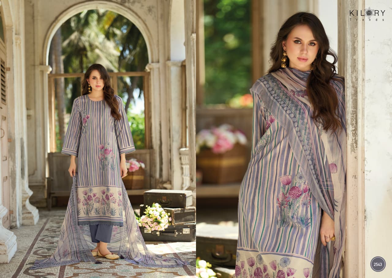 Raahi Kilory Lawn Cotton Pant Style Suits Manufacturer Gujarat