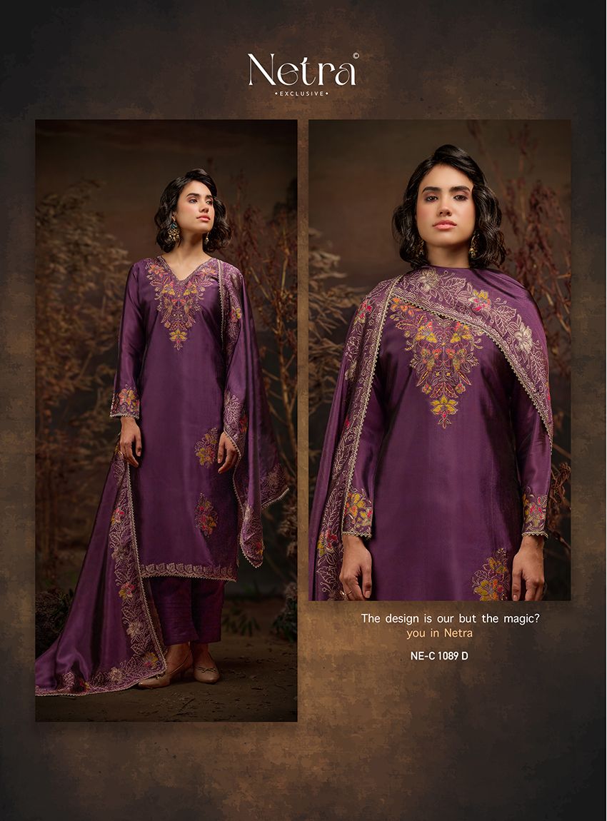 Raahi Netra Premium Viscose Pant Style Suits Manufacturer India