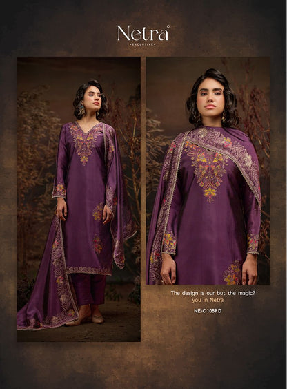 Raahi Netra Premium Viscose Pant Style Suits Manufacturer India