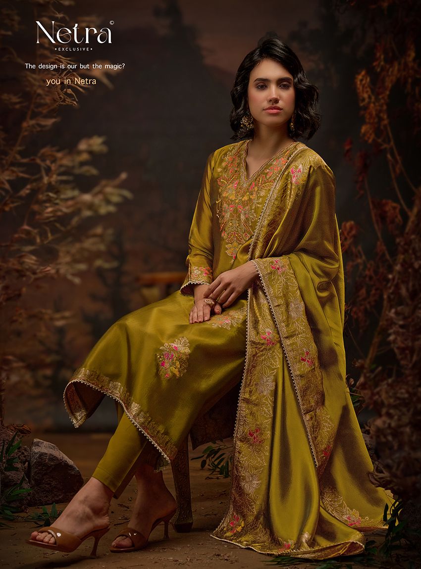 Raahi Netra Premium Viscose Pant Style Suits Manufacturer India