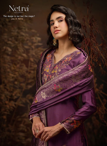 Raahi Netra Premium Viscose Pant Style Suits Manufacturer India