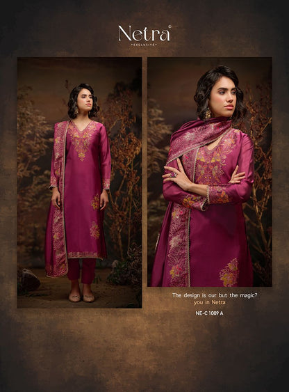 Raahi Netra Premium Viscose Pant Style Suits Manufacturer India