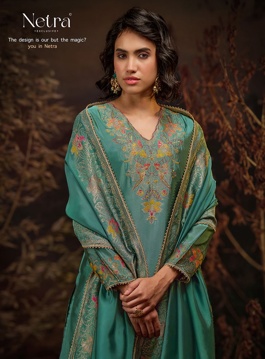 Raahi Netra Premium Viscose Pant Style Suits Manufacturer India