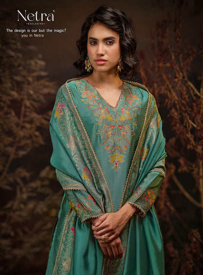 Raahi Netra Premium Viscose Pant Style Suits Manufacturer India