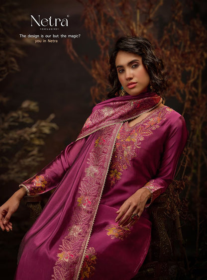 Raahi Netra Premium Viscose Pant Style Suits Manufacturer India