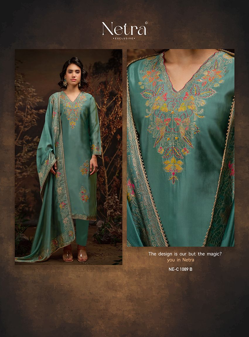 Raahi Netra Premium Viscose Pant Style Suits Manufacturer India