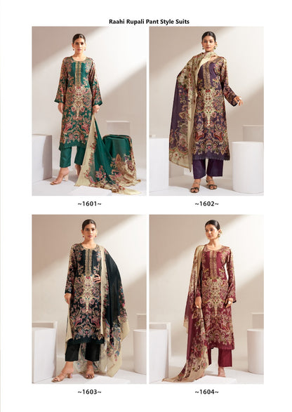 Raahi Rupali Muslin Pant Style Suits Wholesale