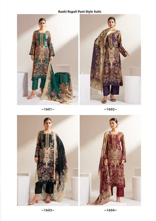 Raahi Rupali Muslin Pant Style Suits Wholesale
