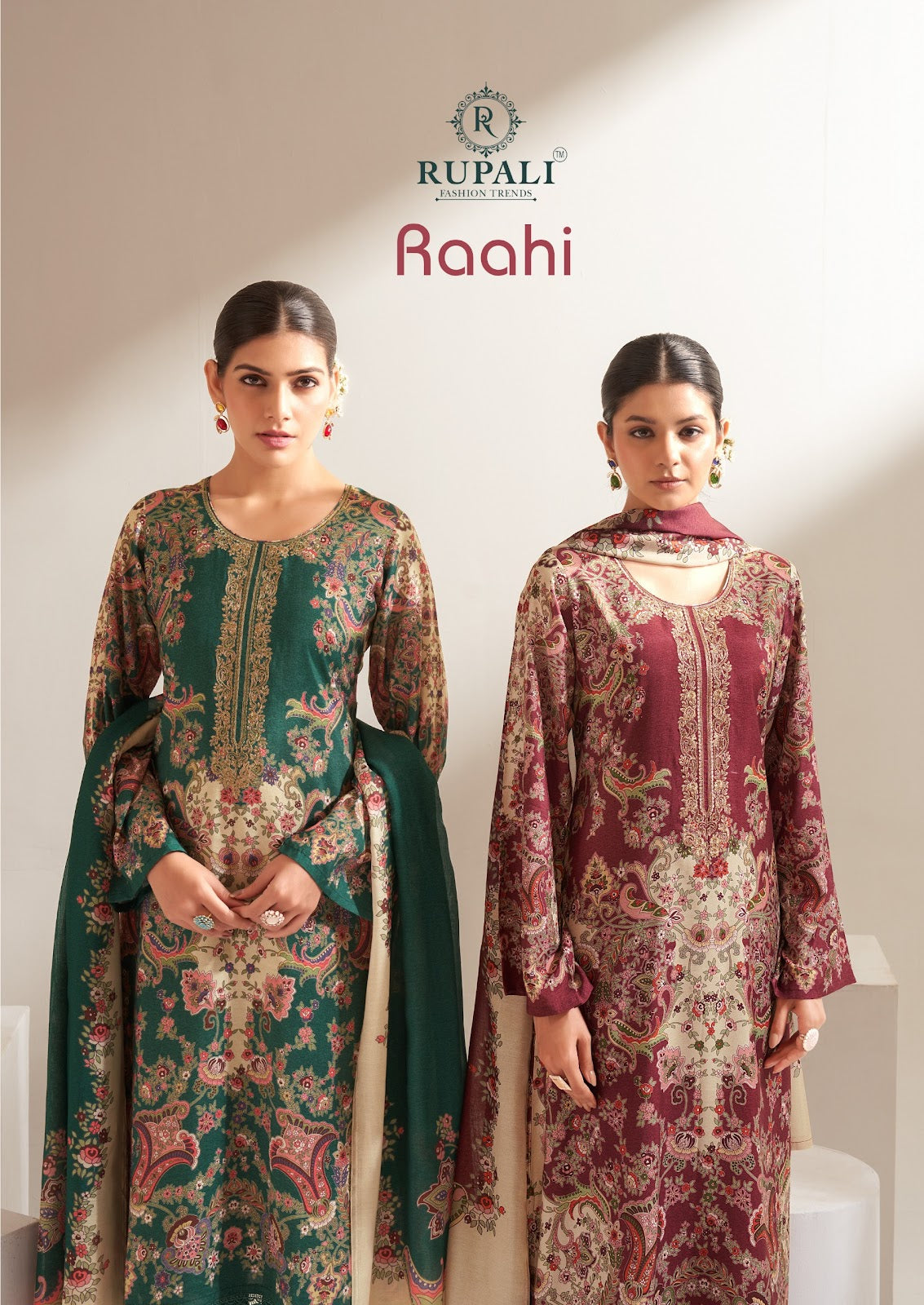 Raahi Rupali Muslin Pant Style Suits Wholesale