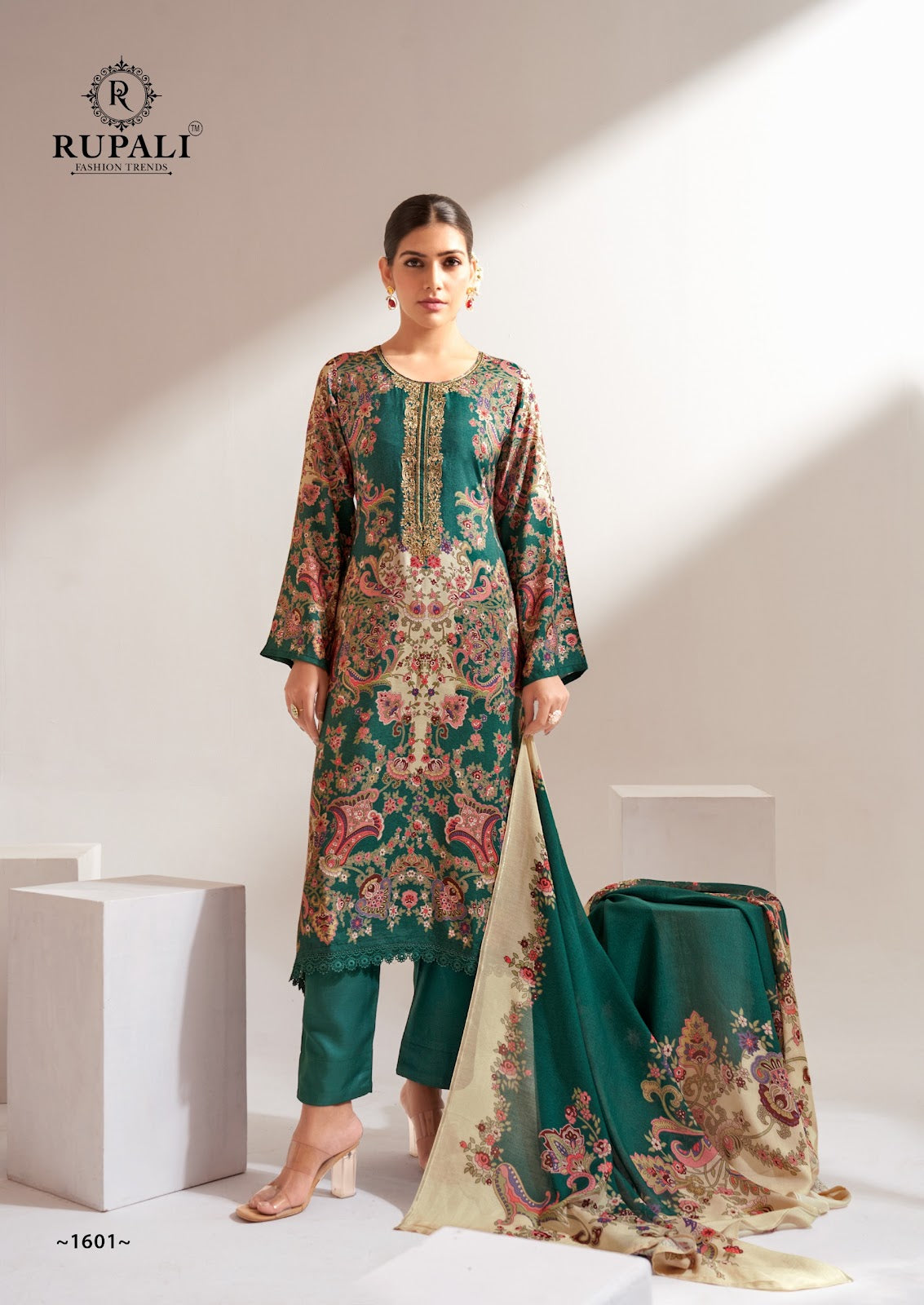 Raahi Rupali Muslin Pant Style Suits Wholesale