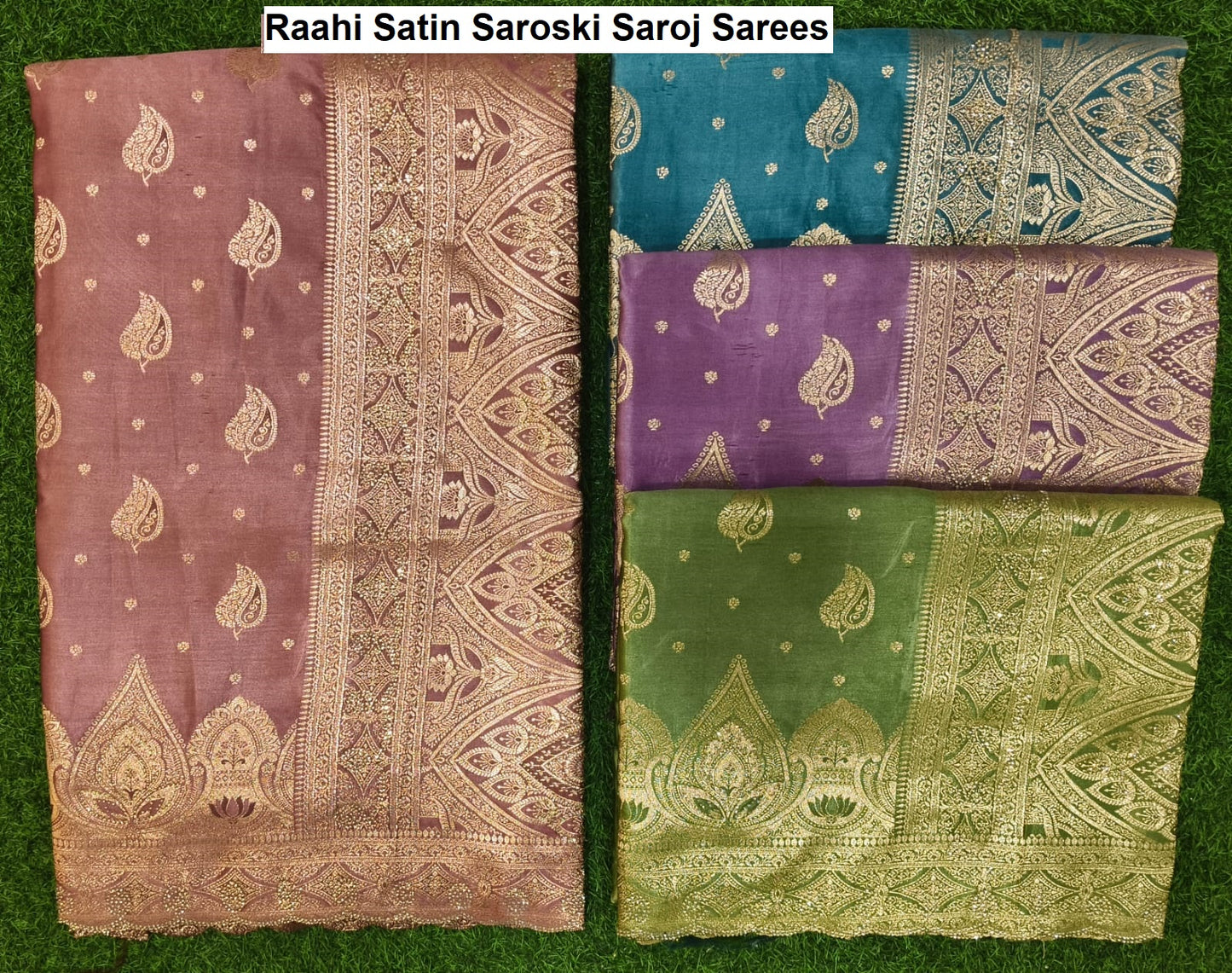 Raahi Satin Saroski Saroj Sarees Supplier India