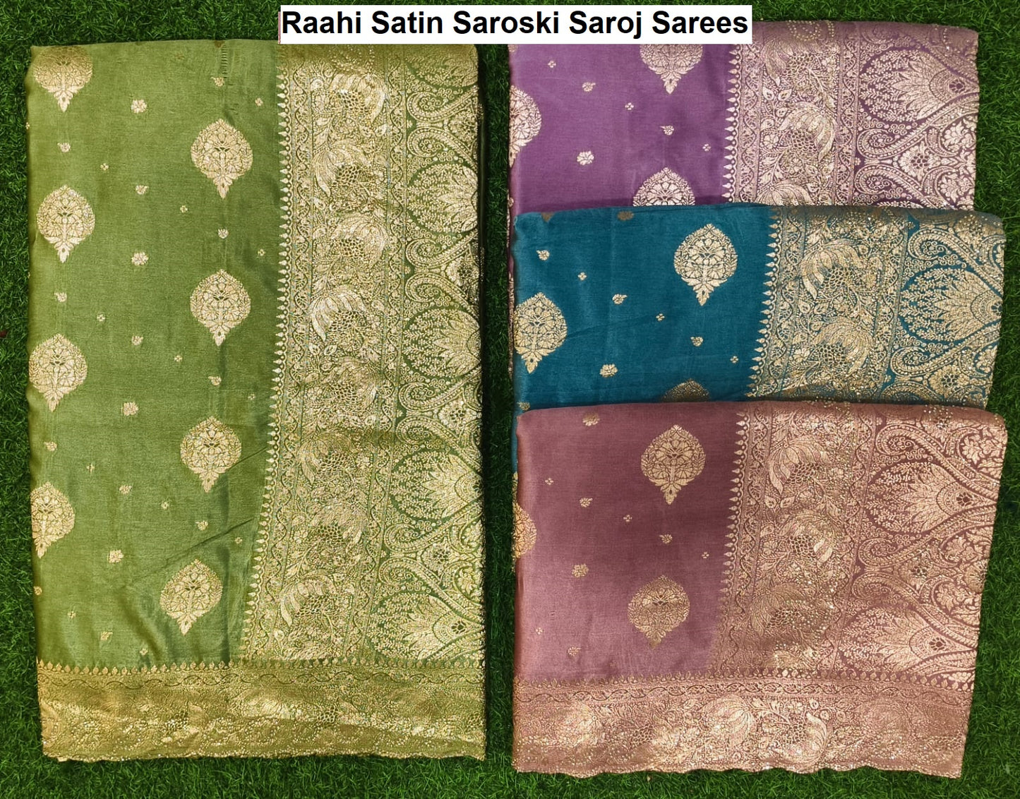 Raahi Satin Saroski Saroj Sarees Supplier India