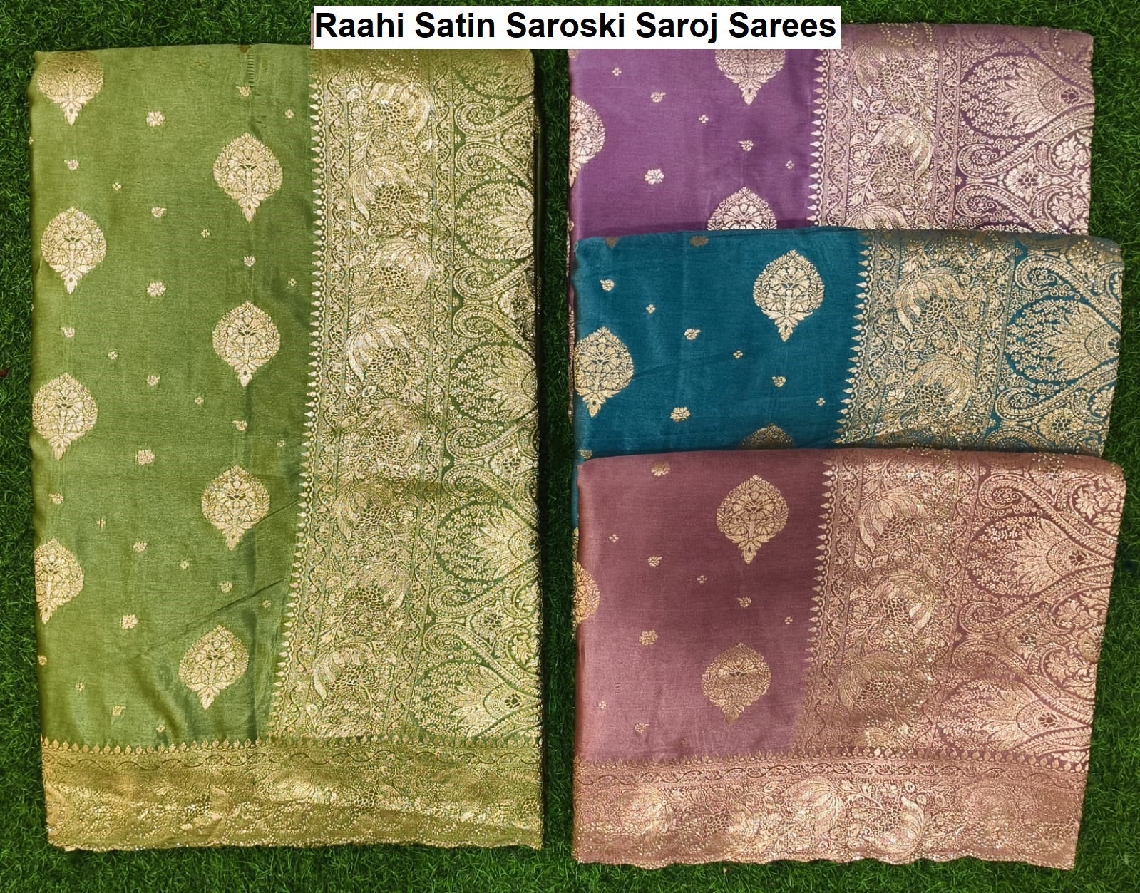 Raahi Satin Saroski Saroj Sarees Supplier India