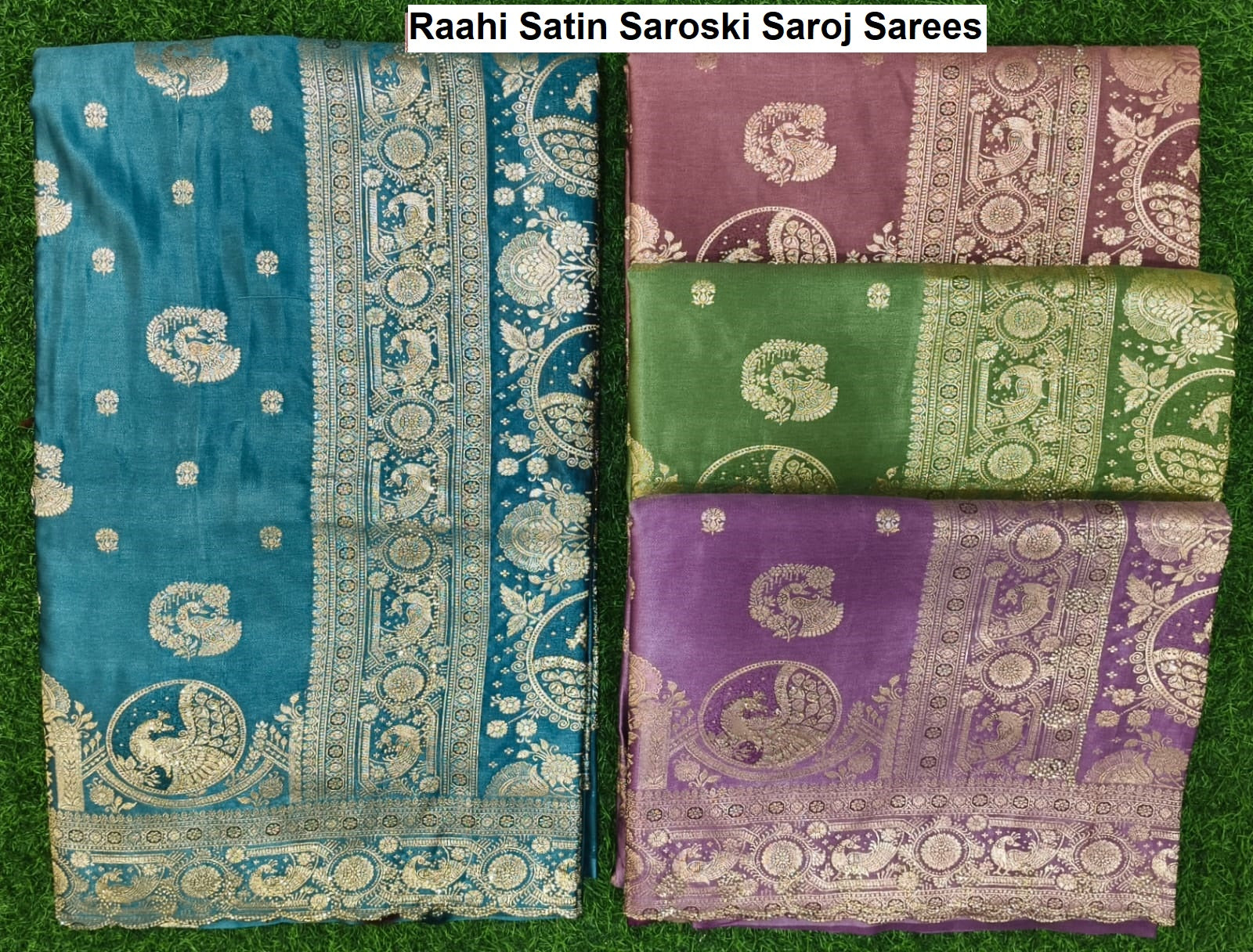 Raahi Satin Saroski Saroj Sarees Supplier India