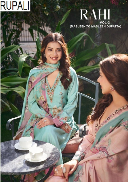 Raahi Vol 2 Rupali Pant Style Suits Exporter Gujarat