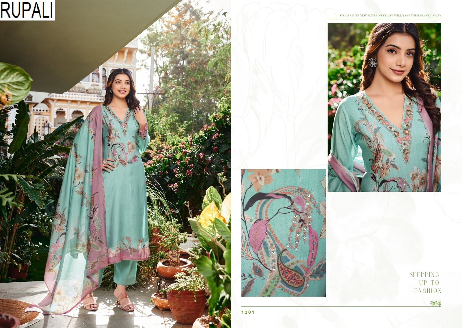 Raahi Vol 2 Rupali Pant Style Suits Exporter Gujarat