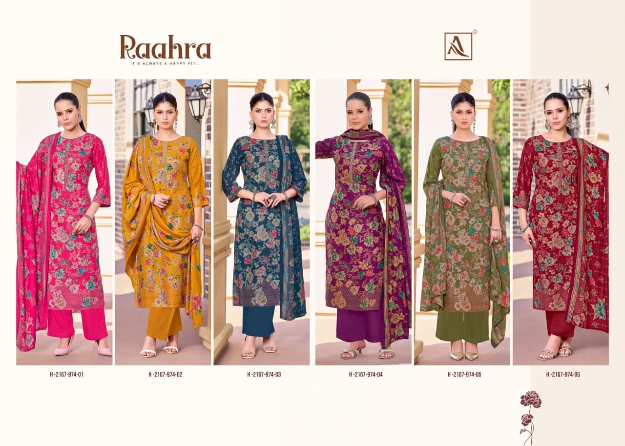 Raahra Alok Premium Viscose Pashmina Suits Wholesaler Ahmedabad