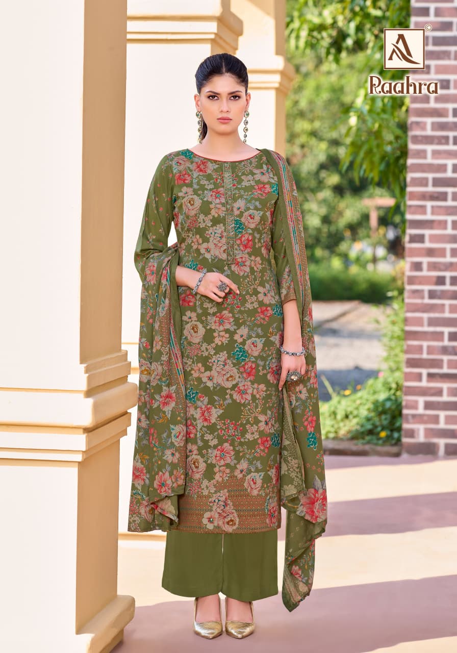 Raahra Alok Premium Viscose Pashmina Suits Wholesaler Ahmedabad