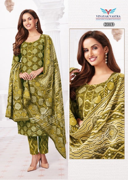 Raaj Kanya Vol 1 Vinayak Vastra Cotton Dress Material Manufacturer Gujarat