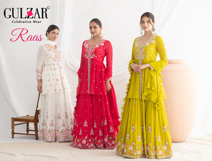 Raas Gulzar Georgette Readymade Suits Wholesale Price