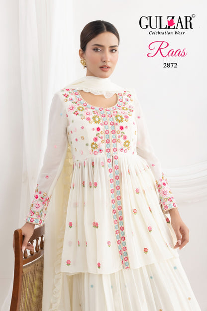 Raas Gulzar Georgette Readymade Suits Wholesale Price