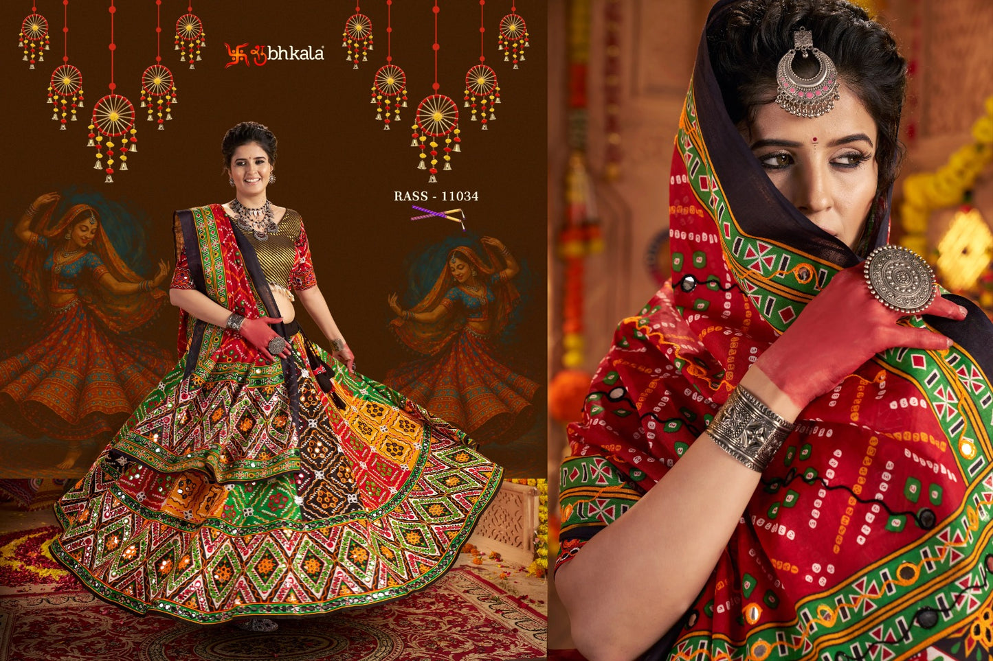 Raas Vol 22 Navratri 2025 Shubhkala Organic Cotton Chaniya Choli Exporter Gujarat