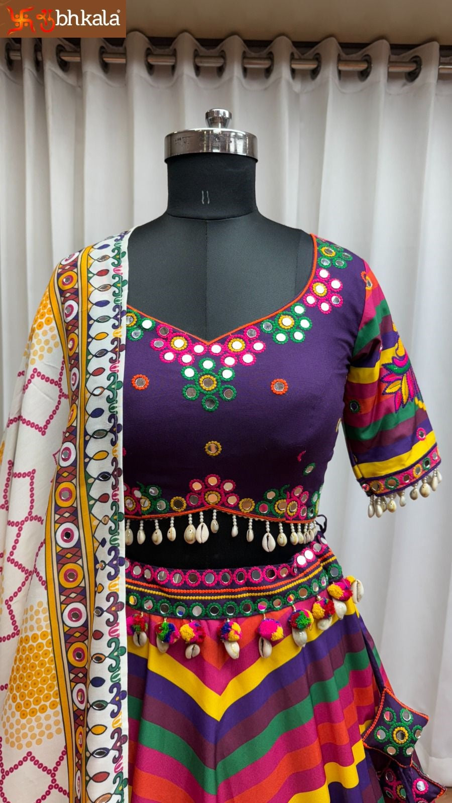 Raas Vol 24 Navratri 2025 Shubhkala Muslin Chaniya Choli Wholesale