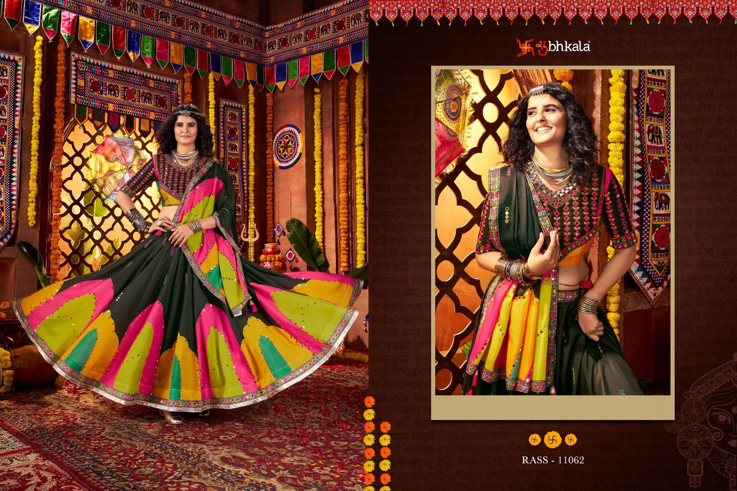 Raas Vol 25 Navratri 2025 Shubhkala Viscose Cotton Chaniya Choli Manufacturer
