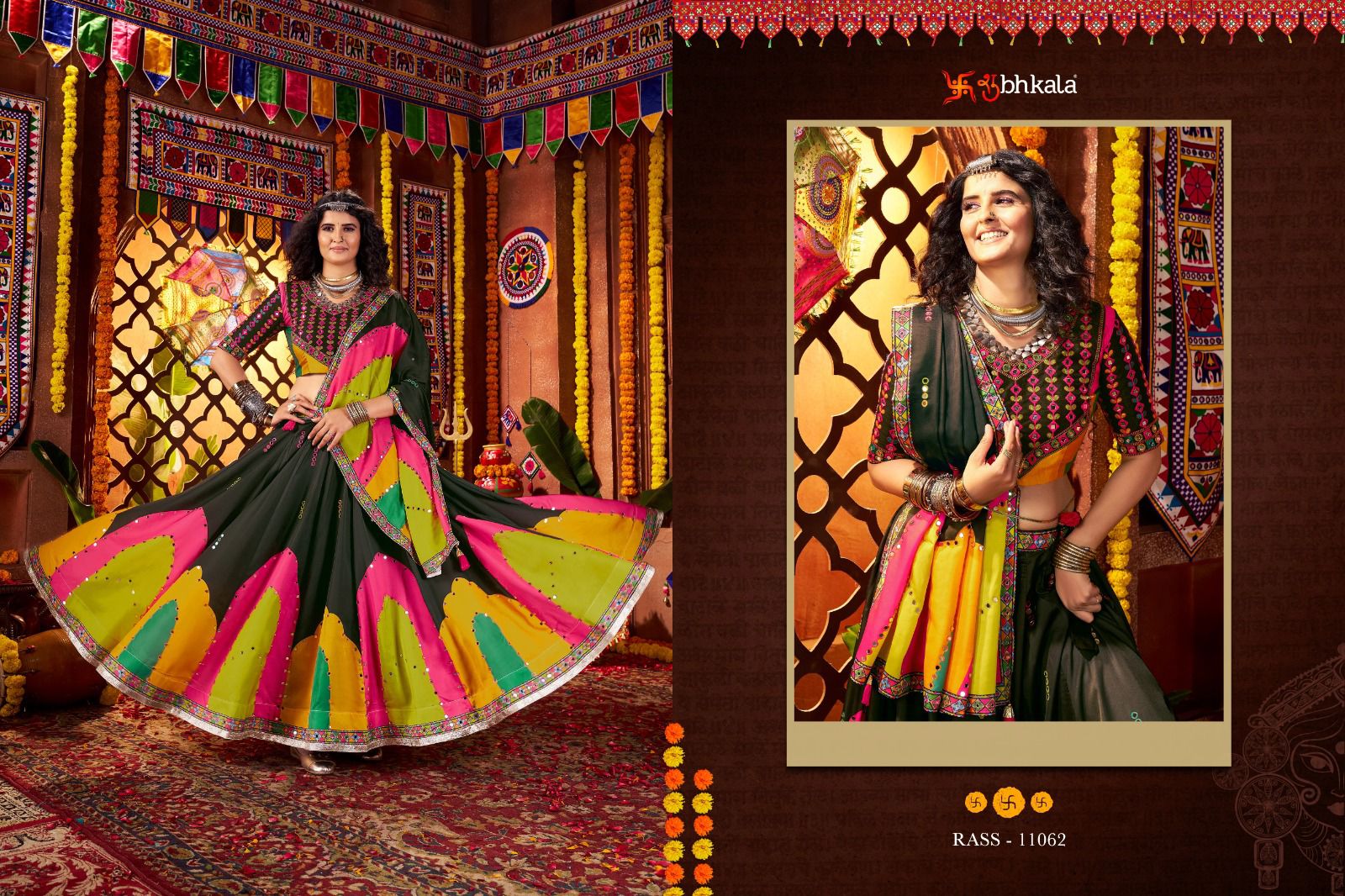Raas Vol 25 Navratri 2025 Shubhkala Viscose Cotton Chaniya Choli Manufacturer