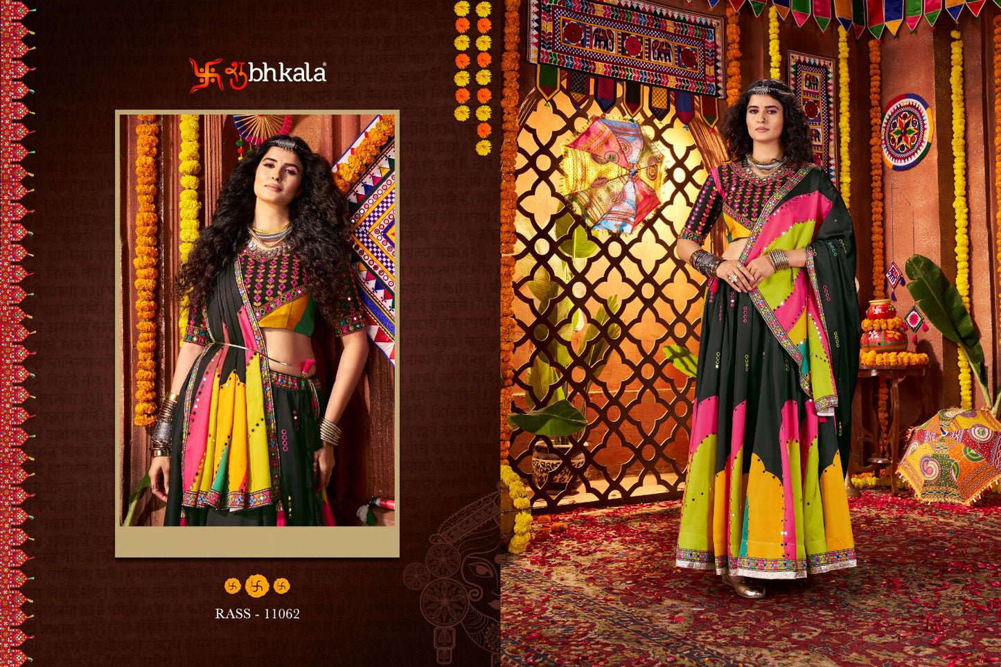 Raas Vol 25 Navratri 2025 Shubhkala Viscose Cotton Chaniya Choli Manufacturer