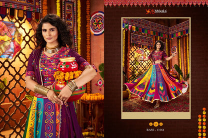 Raas Vol 25 Navratri 2025 Shubhkala Viscose Cotton Chaniya Choli Manufacturer