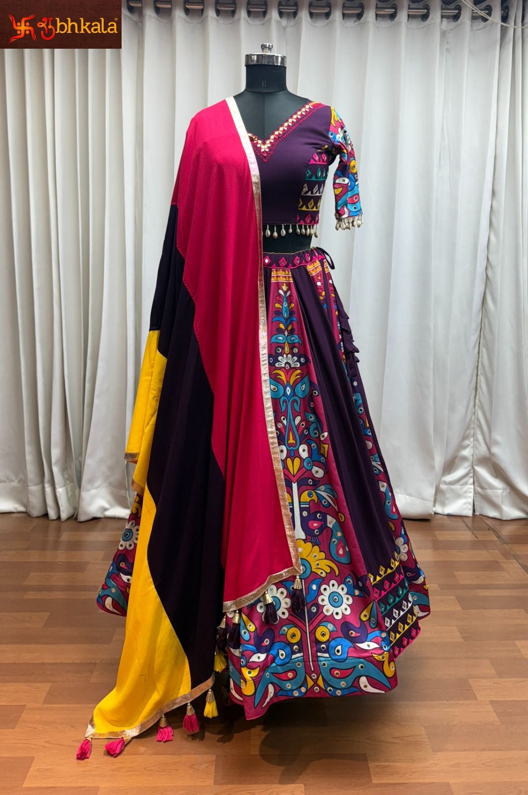 Raas Vol 25 Navratri 2025 Shubhkala Viscose Cotton Chaniya Choli Manufacturer