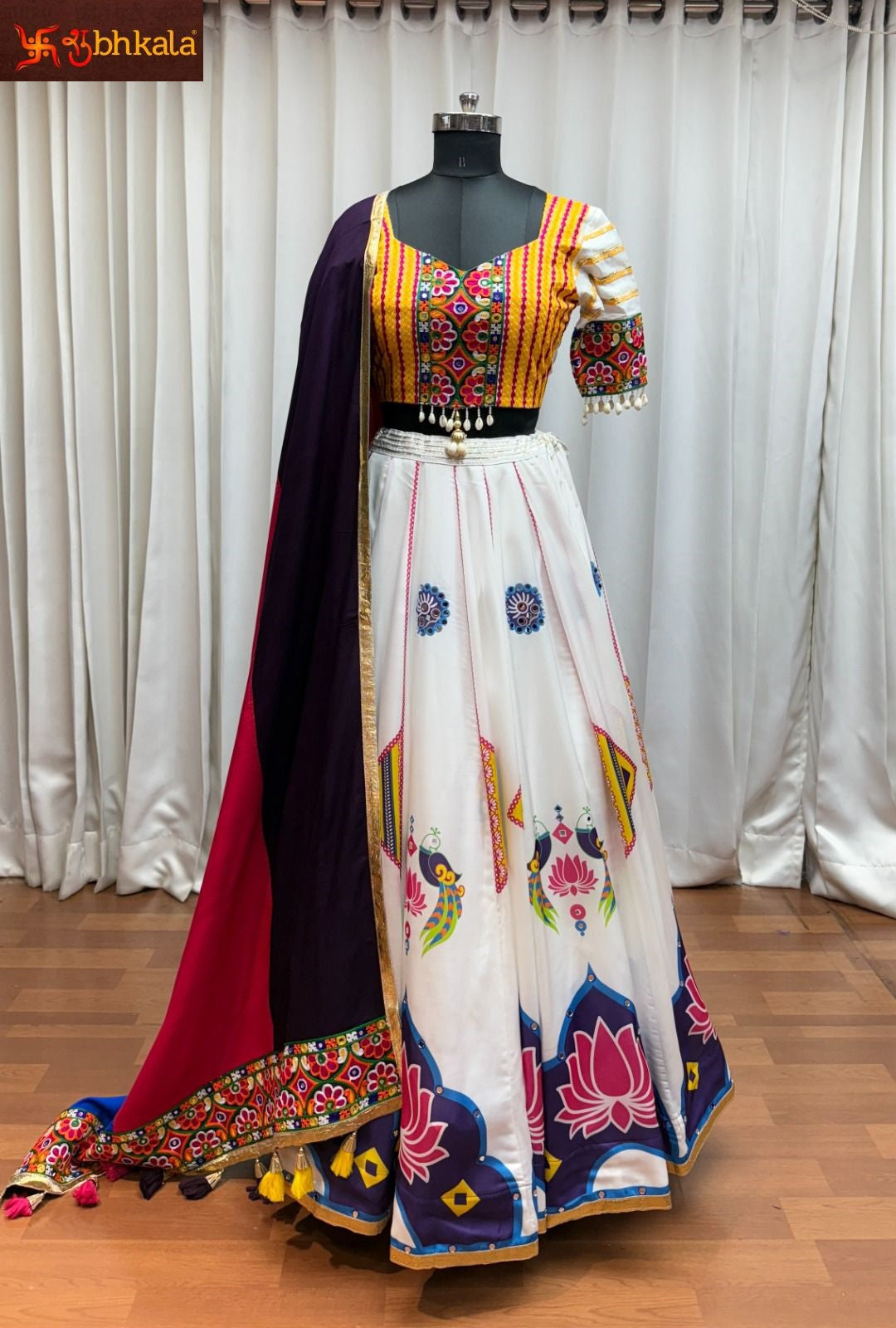 Raas Vol 25 Navratri 2025 Shubhkala Viscose Cotton Chaniya Choli Manufacturer