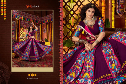 Raas Vol 25 Navratri 2025 Shubhkala Viscose Cotton Chaniya Choli Manufacturer