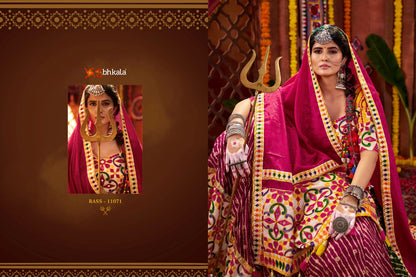 Raas Vol 26 Navratri 2025 Shubhkala Viscose Cotton Chaniya Choli Wholesaler Gujarat