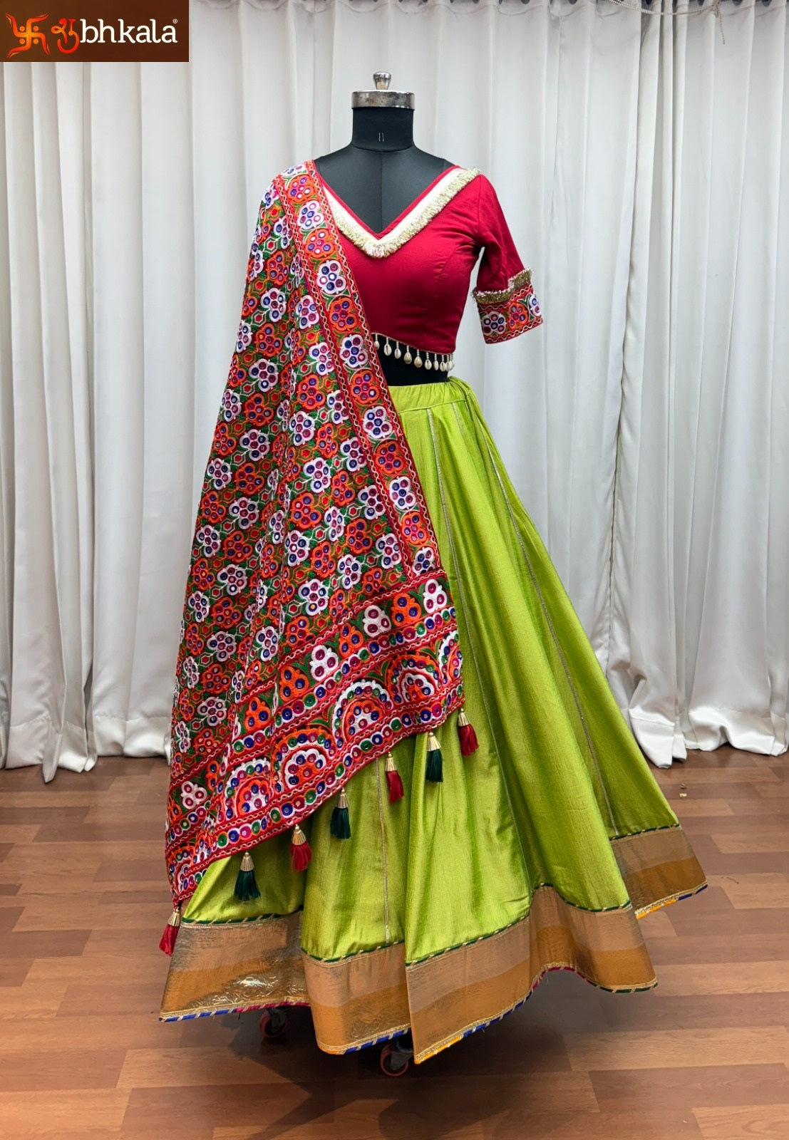 Raas Vol 26 Navratri 2025 Shubhkala Viscose Cotton Chaniya Choli Wholesaler Gujarat