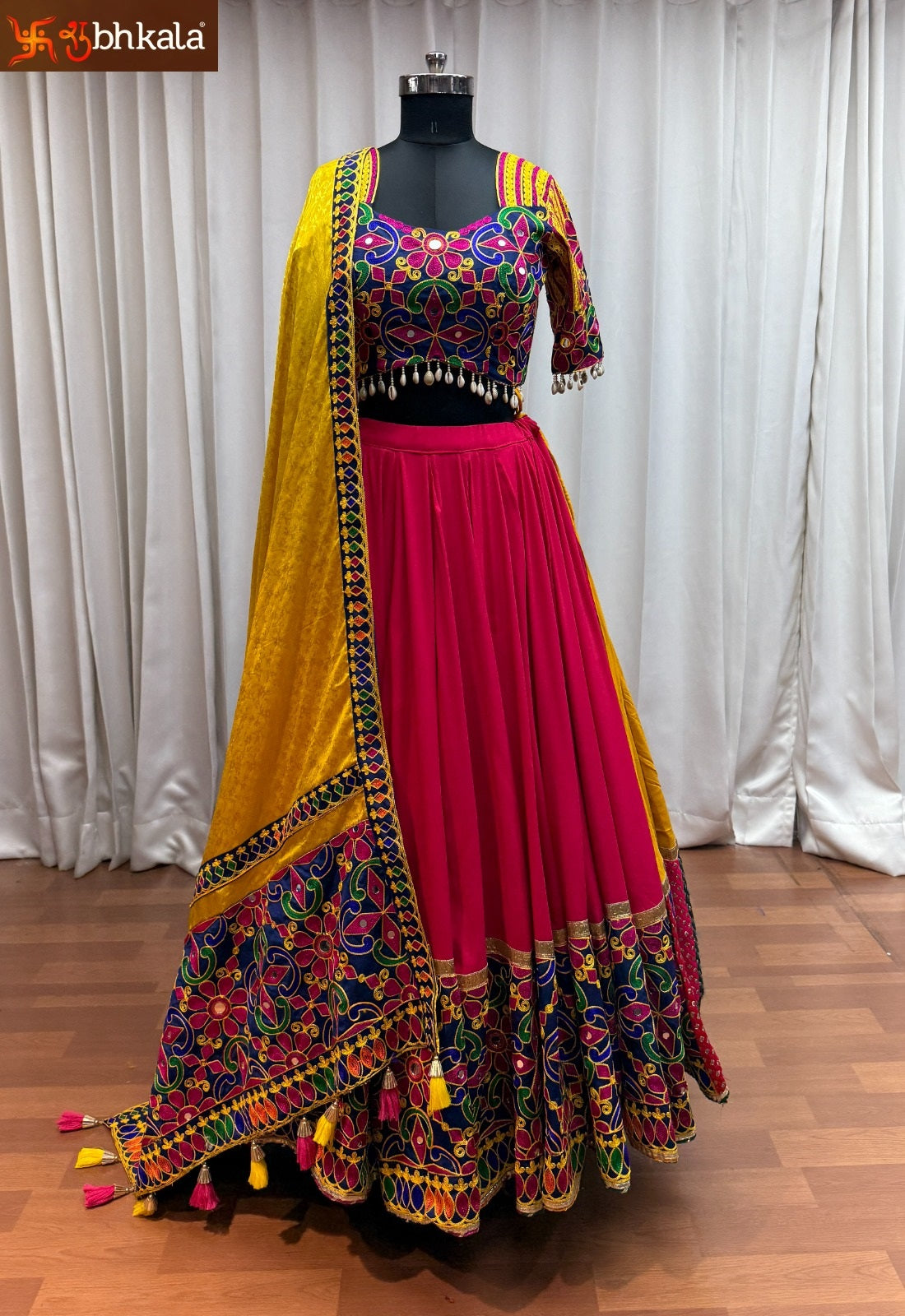 Raas Vol 26 Navratri 2025 Shubhkala Viscose Cotton Chaniya Choli Wholesaler Gujarat