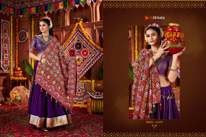 Raas Vol 26 Navratri 2025 Shubhkala Viscose Cotton Chaniya Choli Wholesaler Gujarat