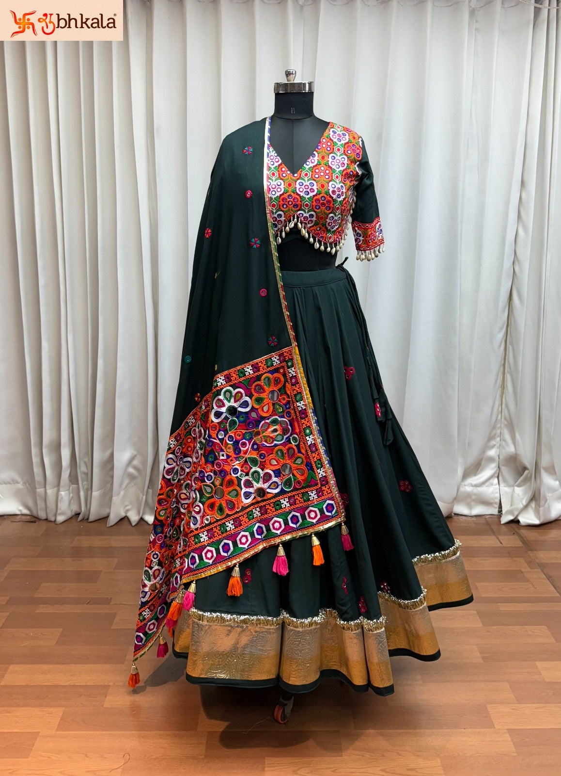 Raas Vol 27 Navratri 2025 Shubhkala Viscose Cotton Chaniya Choli Supplier Gujarat