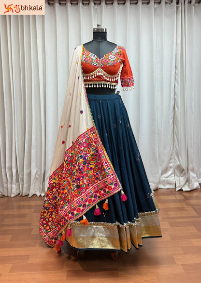 Raas Vol 27 Navratri 2025 Shubhkala Viscose Cotton Chaniya Choli Supplier Gujarat