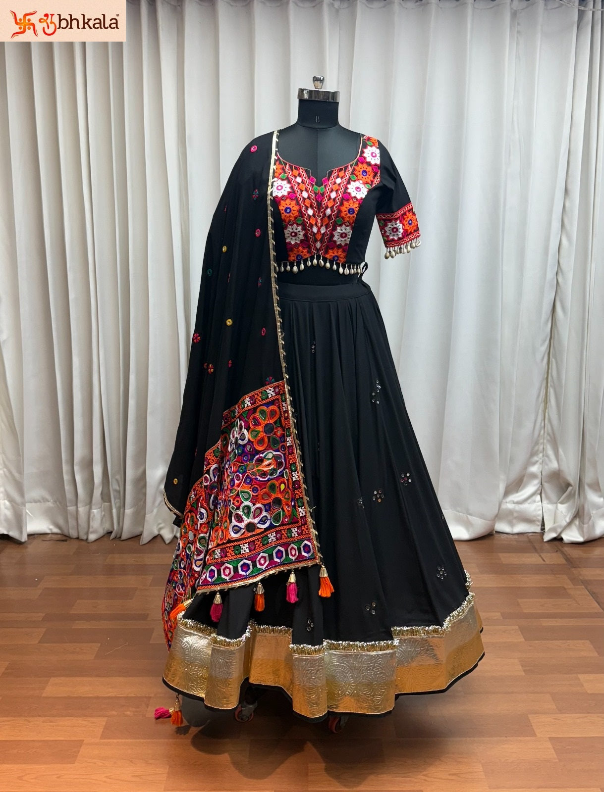 Raas Vol 27 Navratri 2025 Shubhkala Viscose Cotton Chaniya Choli Supplier Gujarat