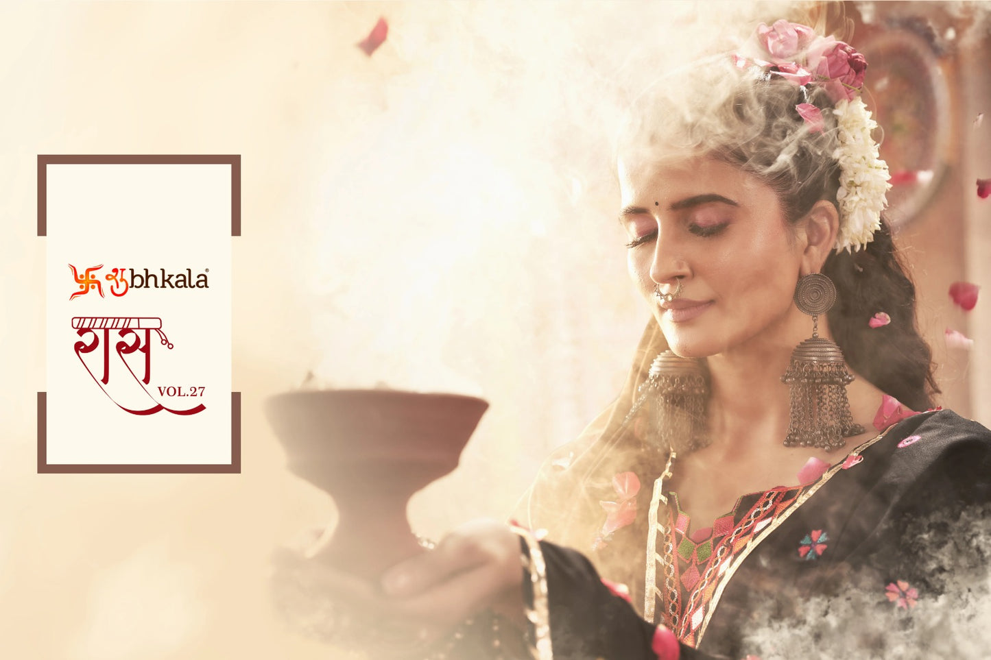 Raas Vol 27 Navratri 2025 Shubhkala Viscose Cotton Chaniya Choli Supplier Gujarat