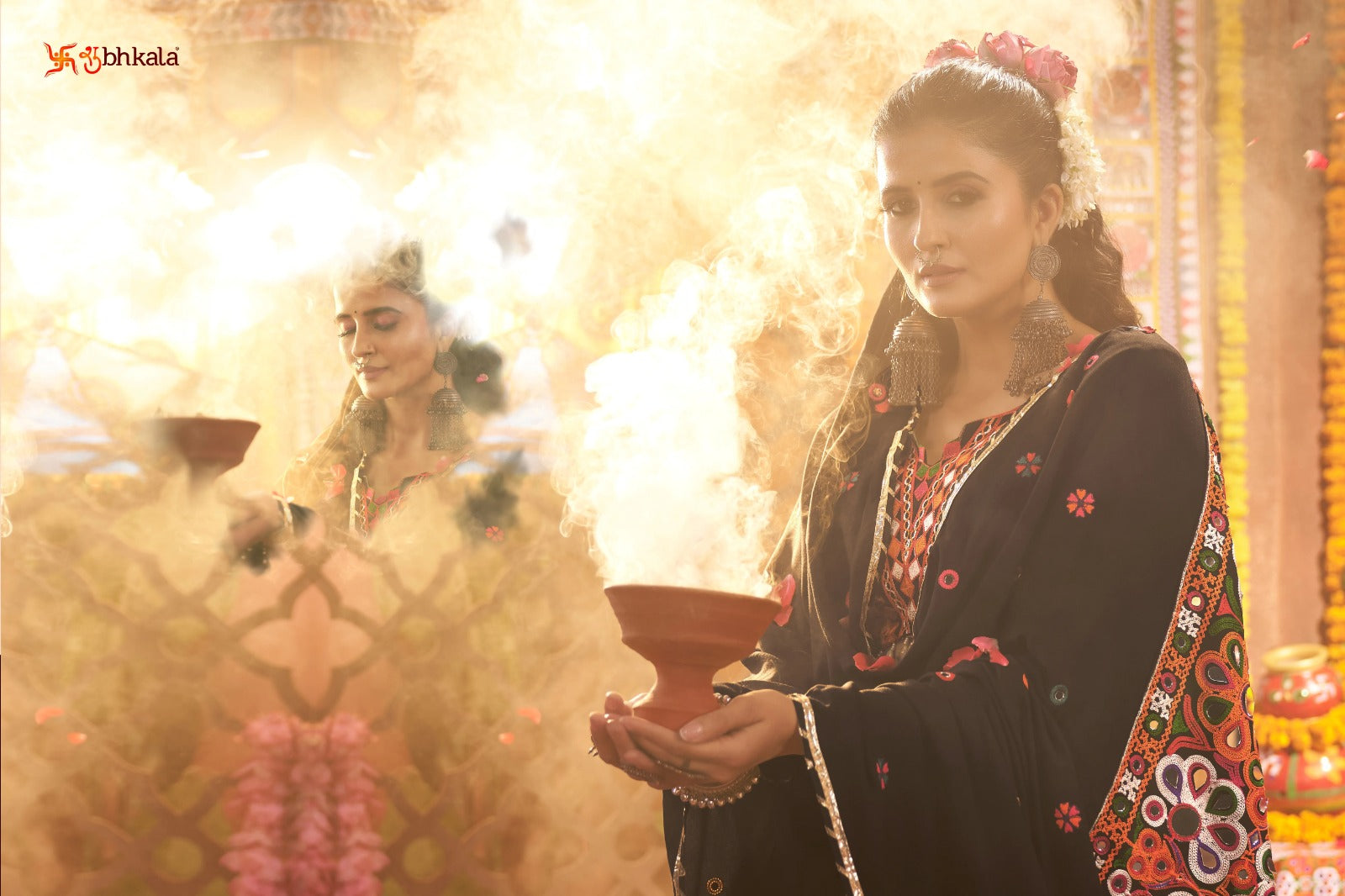 Raas Vol 27 Navratri 2025 Shubhkala Viscose Cotton Chaniya Choli Supplier Gujarat